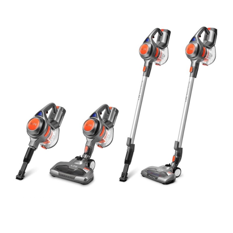 ILIFE H50 - cordless handheld vacuum cleaner - 10KPa suction power - with LED light - 1.2LRobot vacuum cleaner