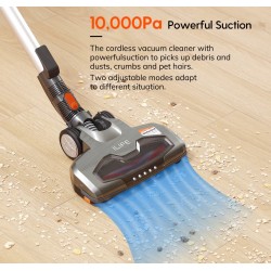 ILIFE H50 - cordless handheld vacuum cleaner - 10KPa suction power - with LED light - 1.2LRobot vacuum cleaner