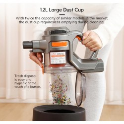 ILIFE H50 - cordless handheld vacuum cleaner - 10KPa suction power - with LED light - 1.2LRobot vacuum cleaner