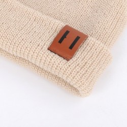 Knitted warm beanie - for girls / boysHats & caps