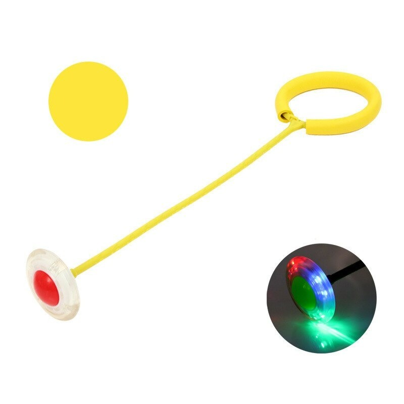Springschwammseil - mit blinkender Kugel - LED - Übungsspielzeug