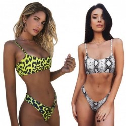 Sexy Bikini-Set - Schlangenleder / Leopardenmuster