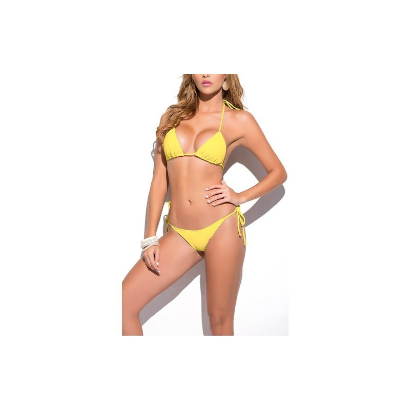 Sexy bikini set - swimsuit - with thong - one size