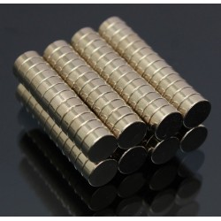 N52 - Neodym-Magnet - Zylinder - 5 * 2 mm - 50 Stück