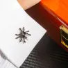 Spider shaped trendy cufflinksCufflinks