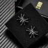 Spider shaped trendy cufflinksCufflinks