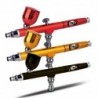 Dual-Action-Airbrush – Farbspritzpistole – Set für Nagelkunst/Tätowierung/Kuchendekoration – 0,3 mm