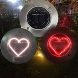 Heart shaped solar lamp - garden light - lawn / porch / patioSolar lighting