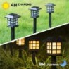 Gartensolarlampe - IP68 wasserdicht - mit Erdspieß