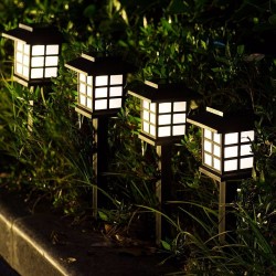 Gartensolarlampe - IP68 wasserdicht - mit Erdspieß