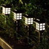 Gartensolarlampe - IP68 wasserdicht - mit Erdspieß