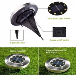 Solarbetriebene Bodenlampe - Gartenleuchte - wasserdicht - LED