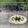 Solarbetriebene Bodenlampe - Gartenleuchte - wasserdicht - LED