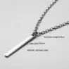 Stainless steel necklaces - long chain - sun / compass/ paw / yin yangNecklaces