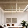 Luxurious chandelier - ceiling light - LED - minimalist rectangle design - 2 / 3 / 4 headsCeiling lights