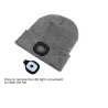 Warme Strickmütze - mit LED-Licht - unisex