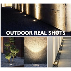 Solarbetriebene Bodenlampe - Gartenleuchte - wasserdicht - LED