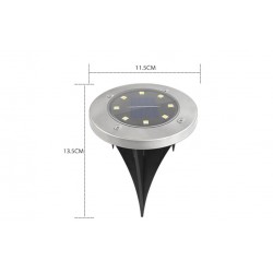Solarbetriebene Bodenlampe - Gartenleuchte - wasserdicht - LED