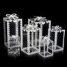 Transparente Geschenkbox - Hochzeit / Party / Kuchen / Geschenke