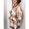 Vintage plaid shirt - with buttons - long sleeveBlouses & shirts