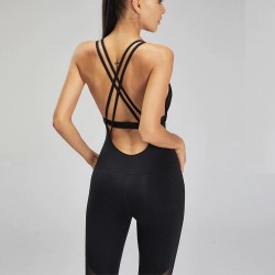 Sport-Mesh-Body – mit Spaghetti-Trägern – für Gym / Yoga / Fitness