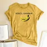 Dolce & Banana - funny print t-shirt - short sleeveBlouses & shirts