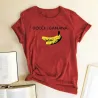 Dolce & Banana - funny print t-shirt - short sleeveBlouses & shirts