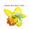 Modische Haarspange - Handarbeit - Blumenorchidee