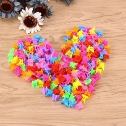 Mini colourful butterflies - hair clipsHair clips