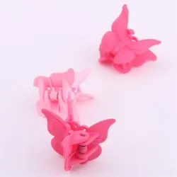 Mini colourful butterflies - hair clipsHair clips