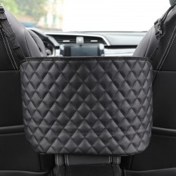 Leather storage bag - back car seat organiserInterior accessories