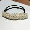 Crystal headband - hair decoration - with pearls / crystalsHair clips