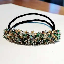 Crystal headband - hair decoration - with pearls / crystalsHair clips