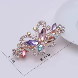 Crystal butterfly - elegant hair clipHair clips