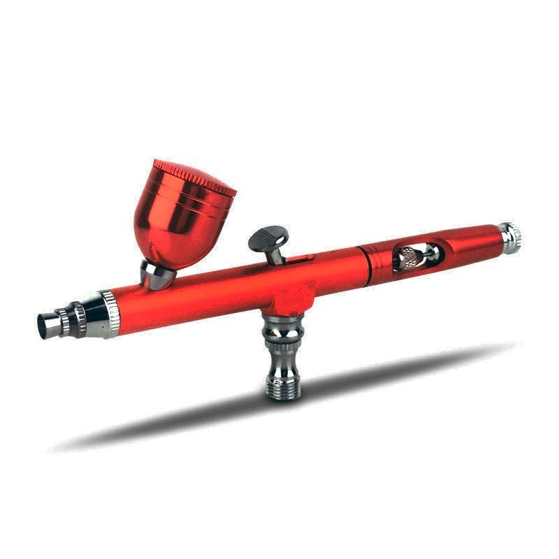 Dual-Action-Airbrush – Farbspritzpistole – Set für Nagelkunst/Tätowierung/Kuchendekoration – 0,3 mm Dual-Action-Airbrush – Farbspritzpistole – Set für Nagelkunst/Tätowierung/Kuchendekoration – 0,3 mm
