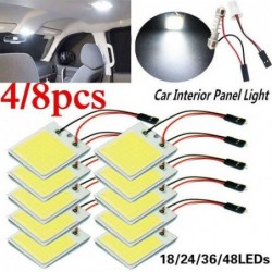 Car interior panel light - LED bulb - SMD - COB - T10 - 4W - 12V
