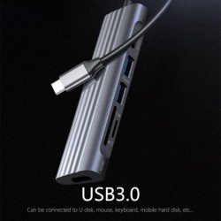USB C / HUB Typ-C auf Multi USB 3.0 HUB HDMI Adapter - Dock - Splitter