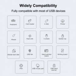 USB-C - HUB 3.0 3.1 Typ-C - 4-Port-Multisplitter - Adapter OTG