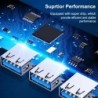 USB-C - HUB 3.0 3.1 Typ-C - 4-Port-Multisplitter - Adapter OTG