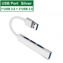 USB-C - HUB 3.0 3.1 Type-C - 4 port multi splitter - adapter OTGSplitters