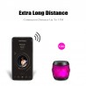 M&J - kabelloser Mini-Lautsprecher - mit Umhängeband - Bluetooth - LED