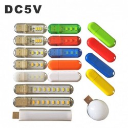 Tragbares Nachtlicht - Leselampe - LED - USB - U-Disk - 1.5W