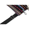 Mini vintage shoulder bag - with zippers - embroidery owlsBags