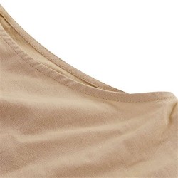 Vintage Leinen Jumpsuit - Schnürriemen - locker - weites Bein