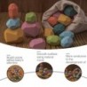 Jenga-Steine aus Holz - bunte Bausteine - Lernspielzeug