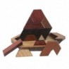 Geometrisches Holzpuzzle - Lernspiel