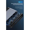 Baseus - USB-C 3.0 / HUB Typ-C auf HDMI - RJ45 VGA SD / TF - Netzteil - 17 in 1 Dockingstation für Macbook Pro