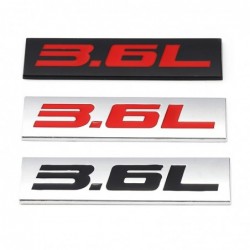 Metal car sticker - engine size emblem - 3.0L - 3.8LStickers