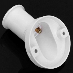 E27 Lampenadapter - Konverter - Schraubsockel - 45 Grad Neigung