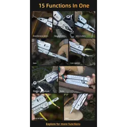 ROXON S802 Phantom - multi tool - pliers / scissors with replaceable knife / wire cuttersPliers